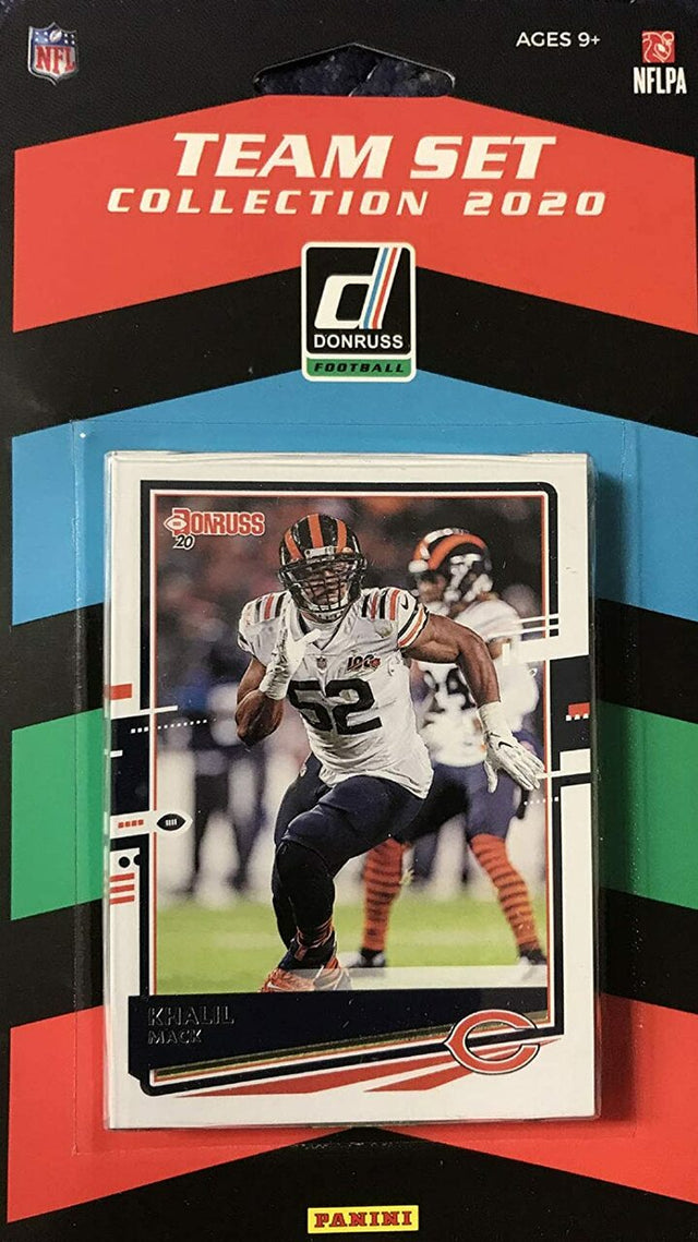 Donruss 设计的芝加哥熊队 2020 赛季球队阵容