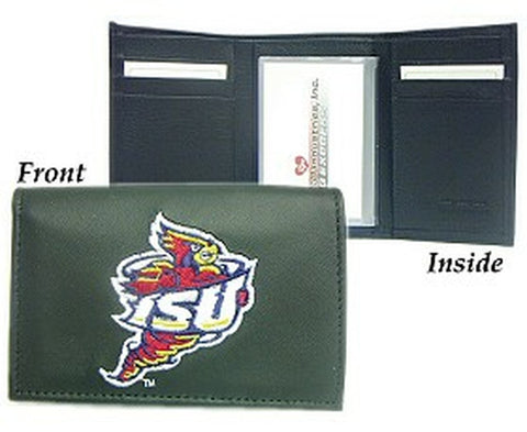 ~Iowa State Cyclones Embroidered Leather Tri-Fold Wallet - Special Order~ backorder