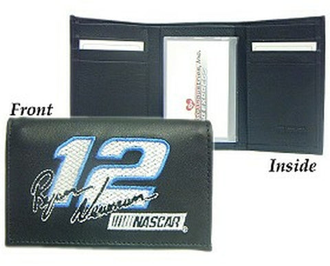 ~Ryan Newman Wallet Trifold Embroidered Leather~ backorder