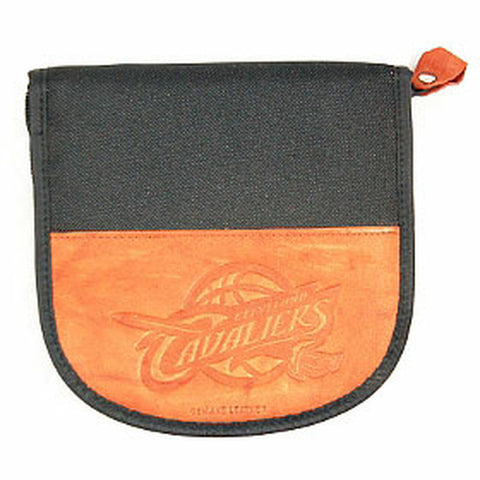 ~Cleveland Cavaliers CD Case Leather/Nylon Embossed CO~ backorder
