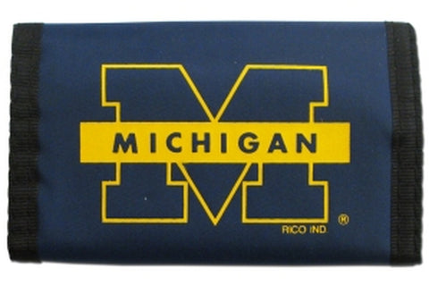 ~Michigan Wolverines Wallet Nylon Trifold~ backorder