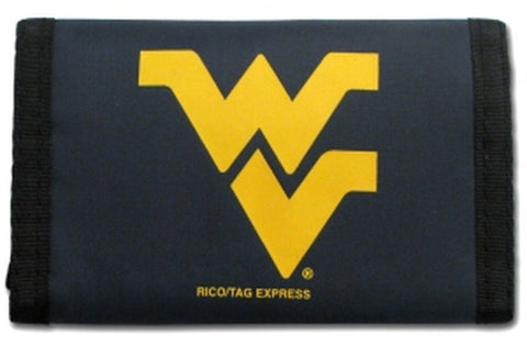 West Virginia Mountaineers Wallet Nylon Trifold