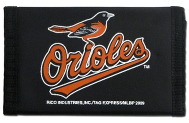 Baltimore Orioles Nylon Trifold Wallet