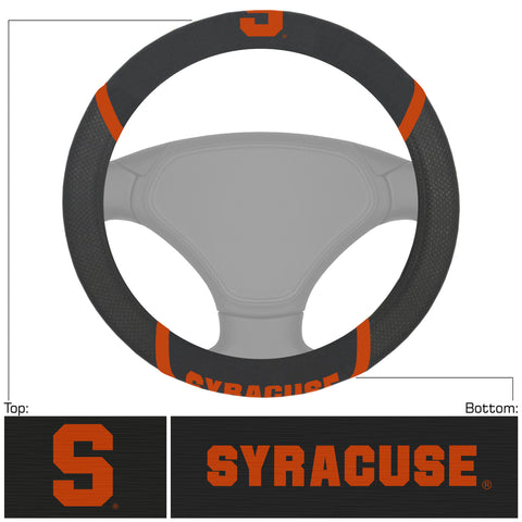 ~Syracuse Orange Steering Wheel Cover Mesh/Stitched Special Order~ backorder