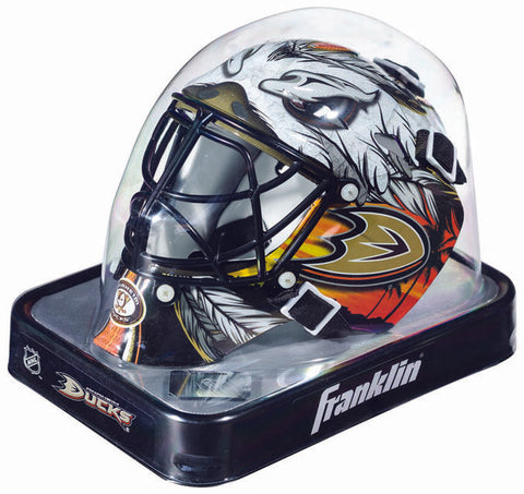 ~Anaheim Ducks Franklin Mini Goalie Mask - Special Order~ backorder