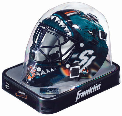 ~San Jose Sharks Franklin Mini Goalie Mask~ backorder