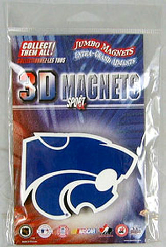 Kansas State Wildcats Magnet Jumbo 3D CO