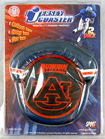 Auburn Tigers Coaster Set Jersey Style CO