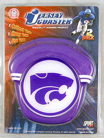 Kansas State Wildcats Coaster Set Jersey Style CO