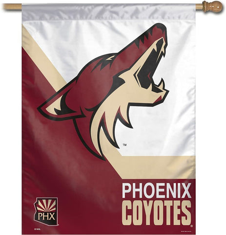 ~Phoenix Coyotes Banner 27x37 Vertical~ backorder