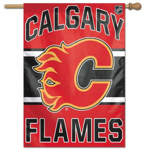 ~Calgary Flames Banner 28x40 - Special Order~ backorder