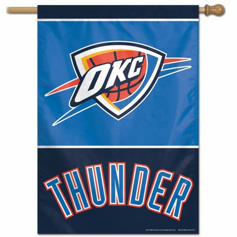 ~Oklahoma City Thunder Banner 28x40 Vertical - Special Order~ backorder