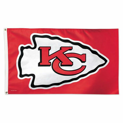 Kansas City Chiefs Flag 3x5 Deluxe Style
