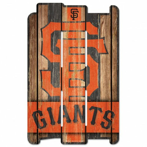 ~San Francisco Giants Sign 11x17 Wood Fence Style~ backorder