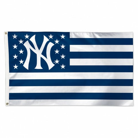 ~New York Yankees Flag 3x5 Deluxe Style Stars and Stripes Design~ backorder
