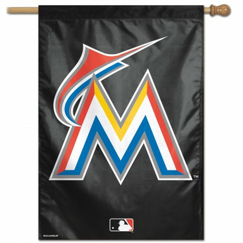 ~Miami Marlins Banner 28x40 Vertical Logo Design - Special Order~ backorder