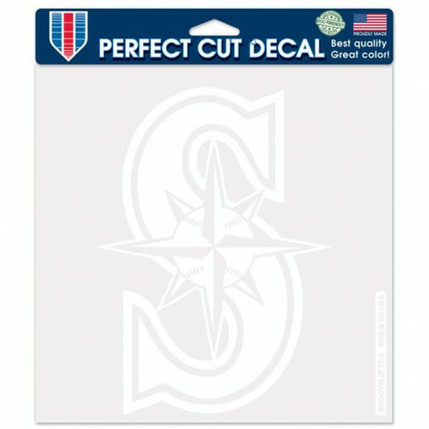 ~Seattle Mariners Decal 8x8 Die Cut White - Special Order~ backorder
