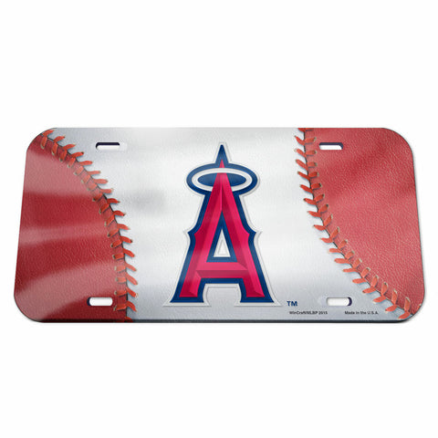 ~Los Angeles Angels License Plate - Crystal Mirror - Logo~ backorder