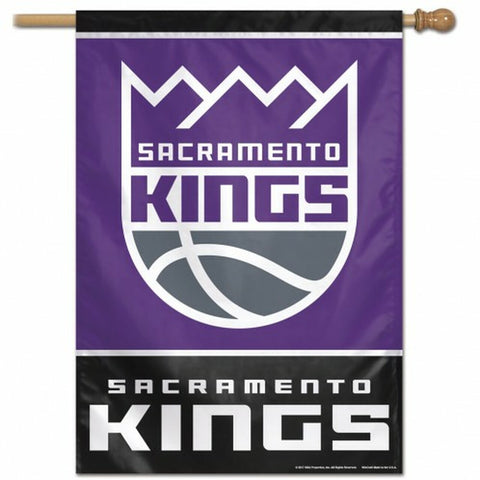 ~Sacramento Kings Banner 28x40 Vertical - Special Order~ backorder
