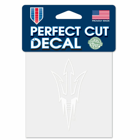 ~Arizona State Sun Devils Decal 4x4 Perfect Cut White - Special Order~ backorder