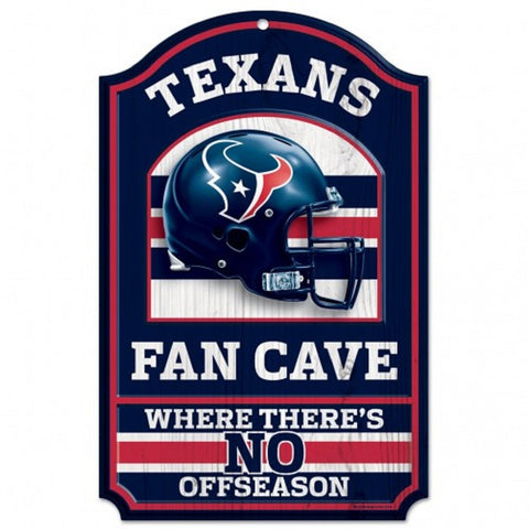 ~Houston Texans Wood Sign - 11"x17" Fan Cave Design~ backorder