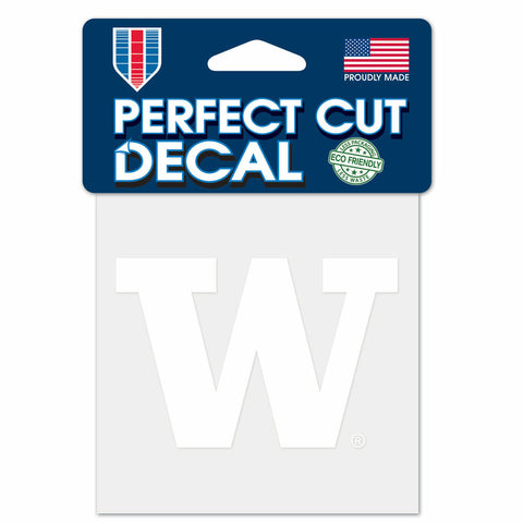 ~Washington Huskies Decal 4x4 Perfect Cut White - Special Order~ backorder