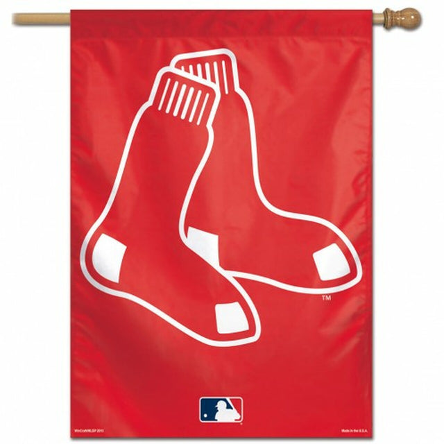 Boston Red Sox Banner 28x40 Vertical Sox Design