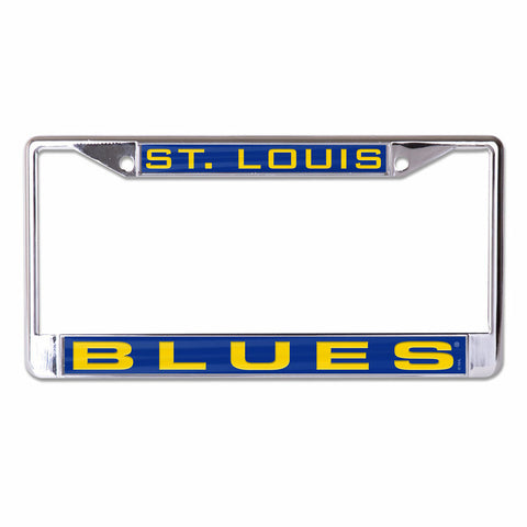 ~St. Louis Blues License Plate Frame Inlaid Style - Special Order~ backorder
