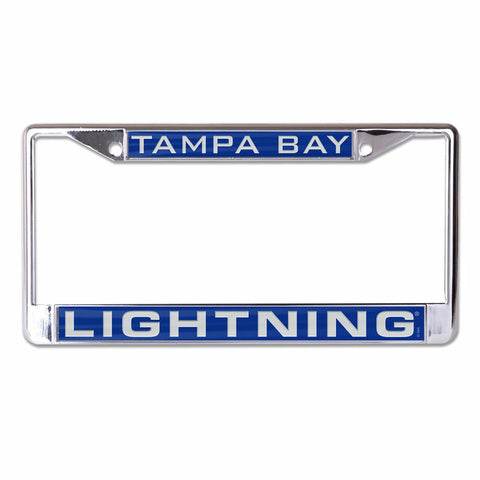 ~Tampa Bay Lightning License Plate Frame - Inlaid - Special Order~ backorder