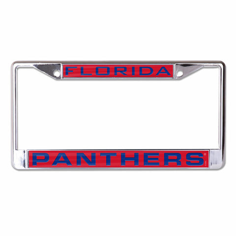~Florida Panthers License Plate Frame - Inlaid - Special Order~ backorder