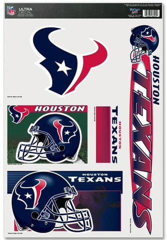 ~Houston Texans Decal 11x17 Ultra - Special Order~ backorder
