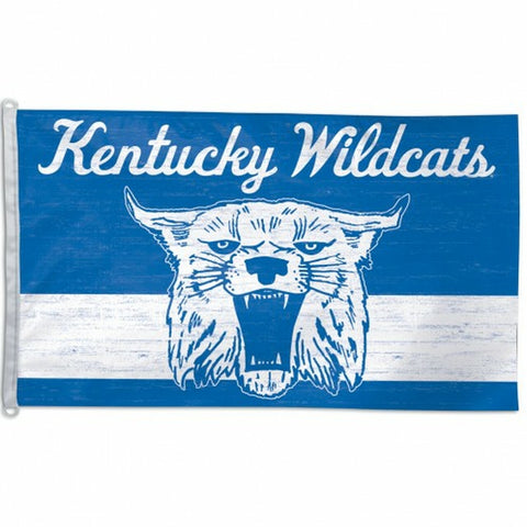 ~Kentucky Wildcats Flag 3x5 Deluxe Vintage Design - Special Order~ backorder