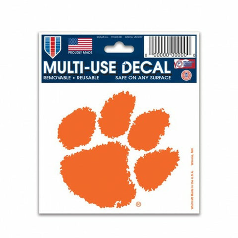 ~Clemson Tigers Decal 3x4 Multi Use Color~ backorder