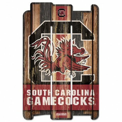~South Carolina Gamecocks Sign 11x17 Wood Fence Style - Special Order~ backorder