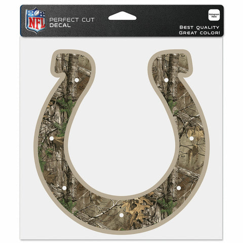 ~Indianapolis Colts Decal 8x8 Perfect Cut Camo - Special Order~ backorder