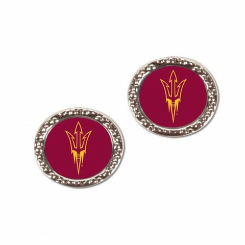 ~Arizona State Sun Devils Earrings Post Style - Special Order~ backorder