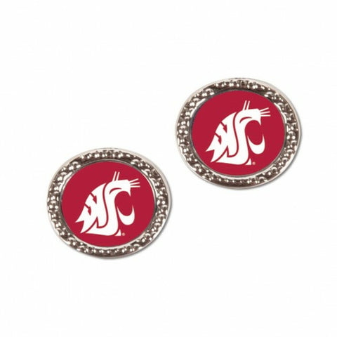 ~Washington State Cougars Earrings Post Style - Special Order~ backorder