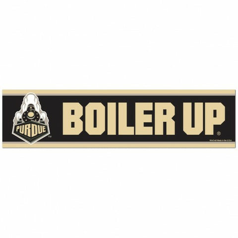 ~Purdue Boilermakers Decal 3x12 Bumper Strip Style~ backorder