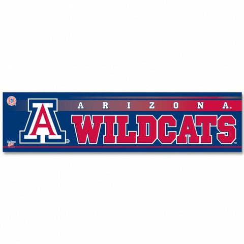 ~Arizona Wildcats Decal 3x12 Bumper Strip Style - Special Order~ backorder