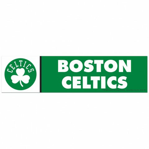 ~Boston Celtics Decal 3x12 Bumper Strip Style - Special Order~ backorder