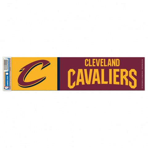 Cleveland Cavaliers Decal 3x12 Bumper Strip Style
