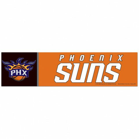 Phoenix Suns Decal 3x12 Bumper Strip Style - Special Order