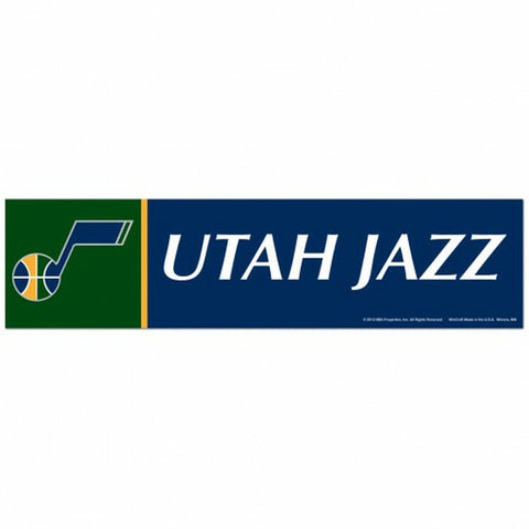 ~Utah Jazz Decal 3x12 Bumper Strip Style - Special Order~ backorder