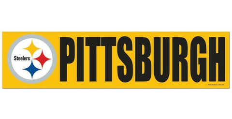 ~Pittsburgh Steelers Decal Bumper Sticker~ backorder