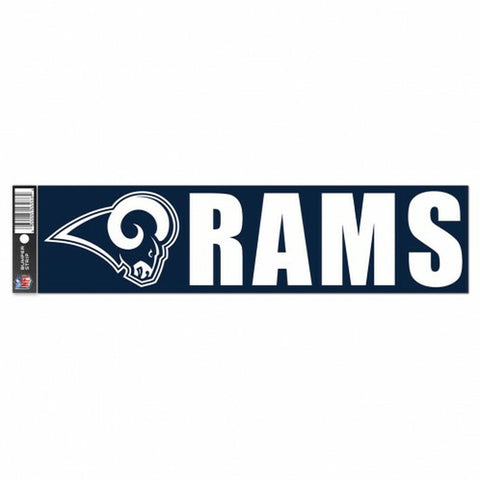 ~Los Angeles Rams Decal 3x12 Bumper Strip Style - Special Order~ backorder
