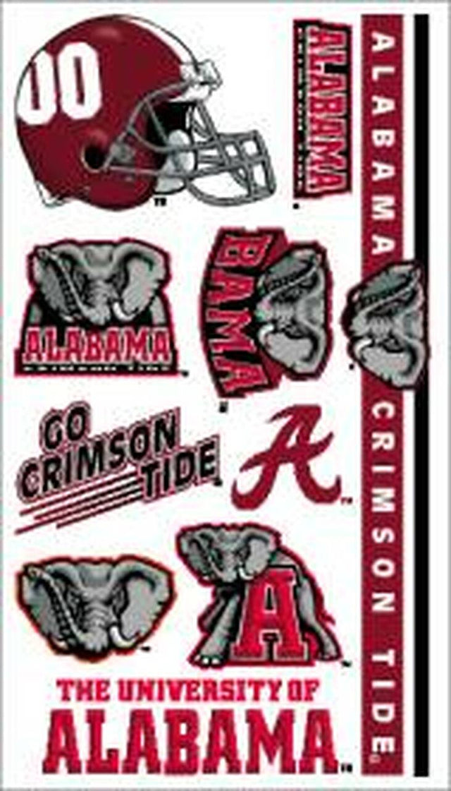 Tatuajes temporales de Alabama Crimson Tide