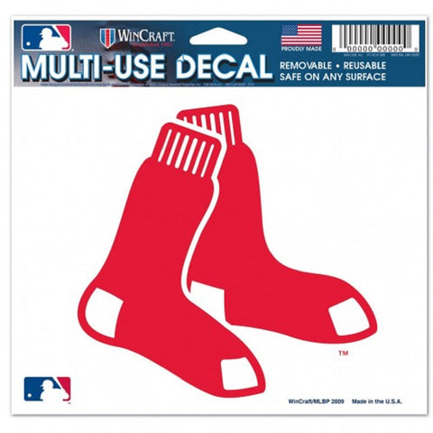 Boston Red Sox Decal 5x6 Ultra Color