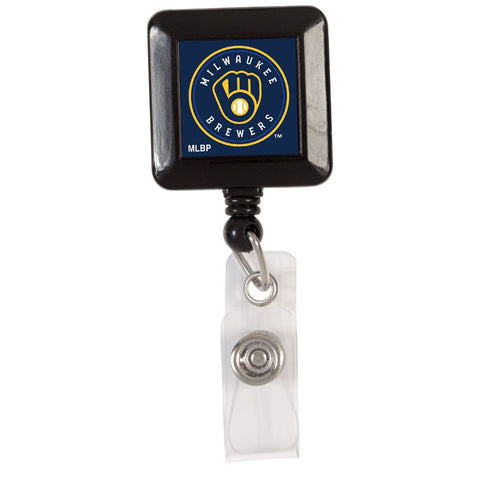 Milwaukee Brewers Badge Holder Retractable Special Order