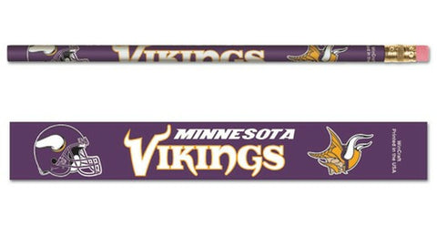 ~Minnesota Vikings Pencil 6 Pack~ backorder