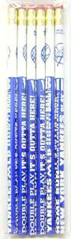 New York Yankees Pencil 6 Pack